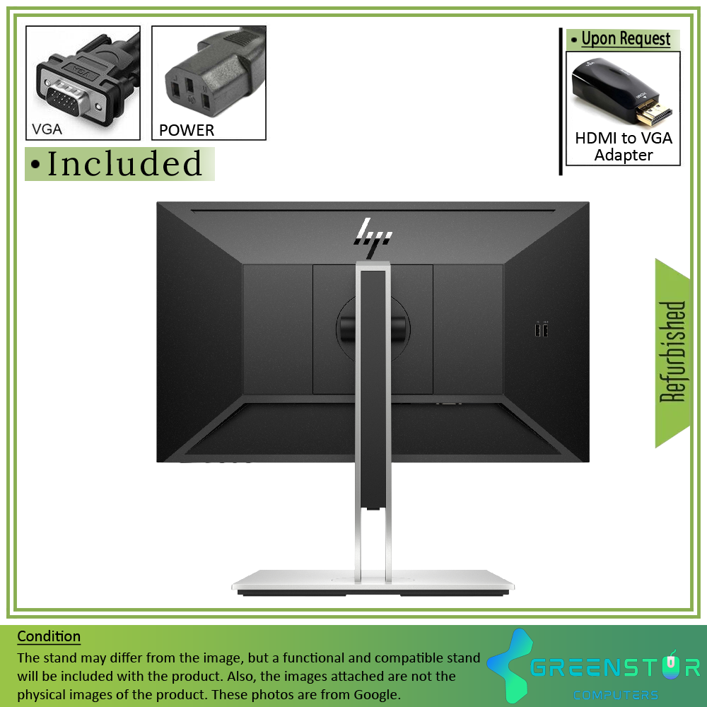 Refurbished(Good) - HP E22 G4 21.5" Widescreen 1920x1080 Full HD LED Backlight IPS LCD Monitor : VGA | HDMI | Displayport