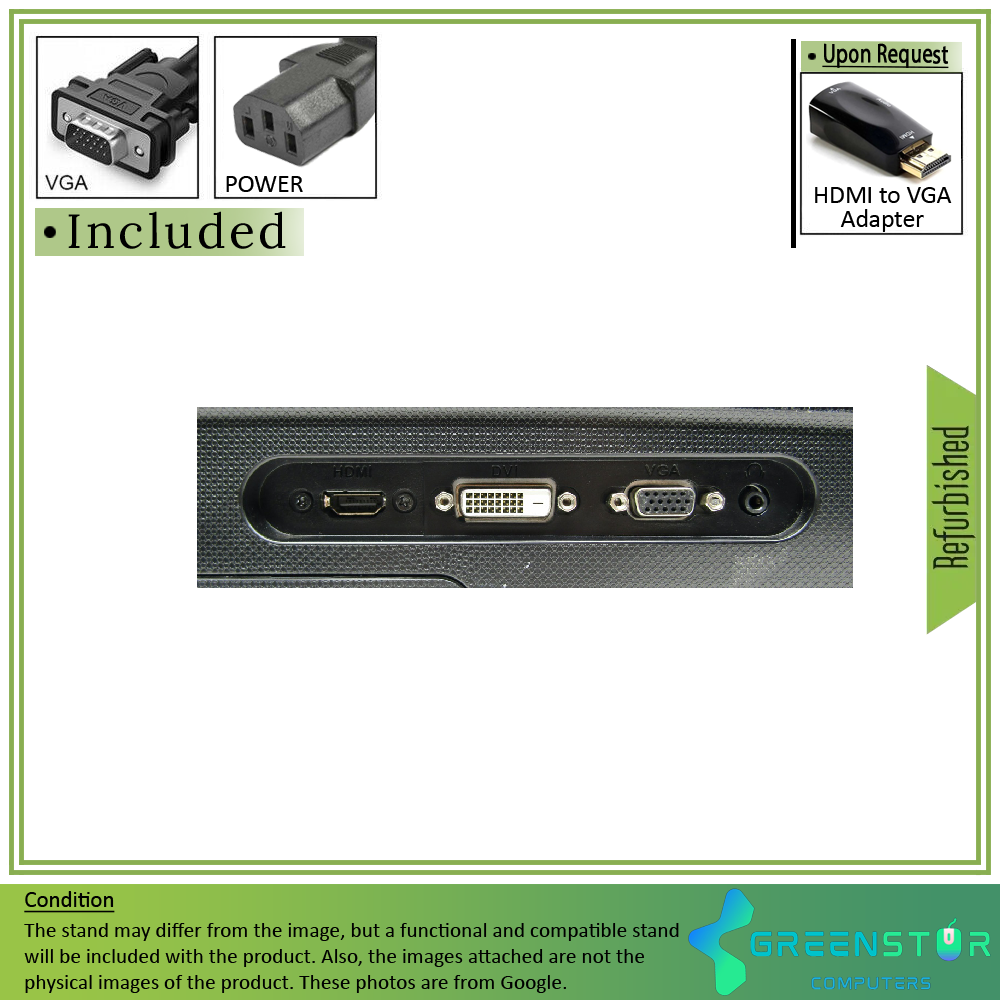 Refurbished(Good) - ASUS VS248H-P 24" Widescreen 1920x1080 Full HD LED Backlight TN LCD Monitor : VGA | DVI | HDMI 1.4