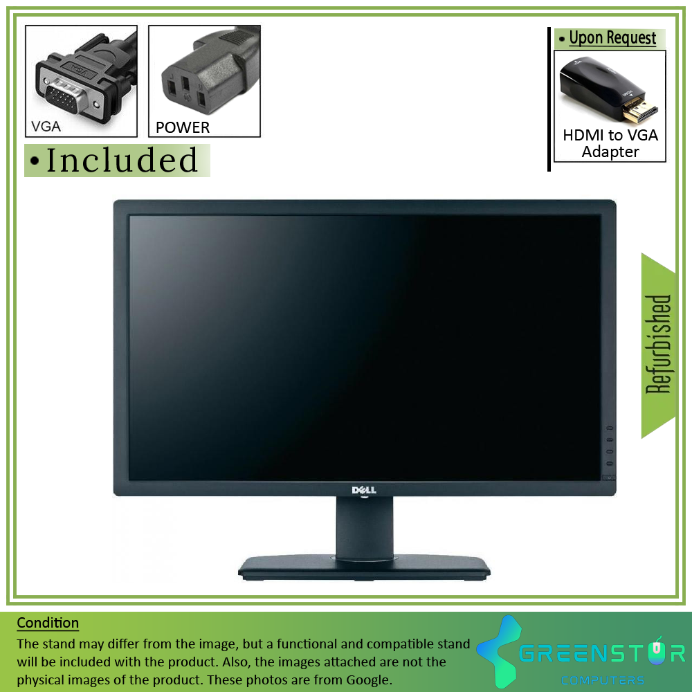 Refurbished(Good) - Dell U2713HM 27'' Ultra Widescreen 2560x1440 Flat LED Backlight IPS LCD Monitor : DVI D-Sub | DVI - D | HDMI | Display Port