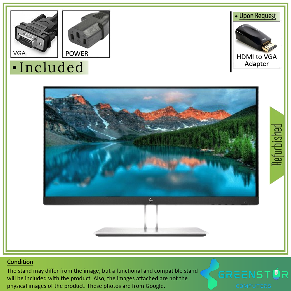 Refurbished(Good) - HP E22 G4 21.5" Widescreen 1920x1080 Full HD LED Backlight IPS LCD Monitor : VGA | HDMI | Displayport