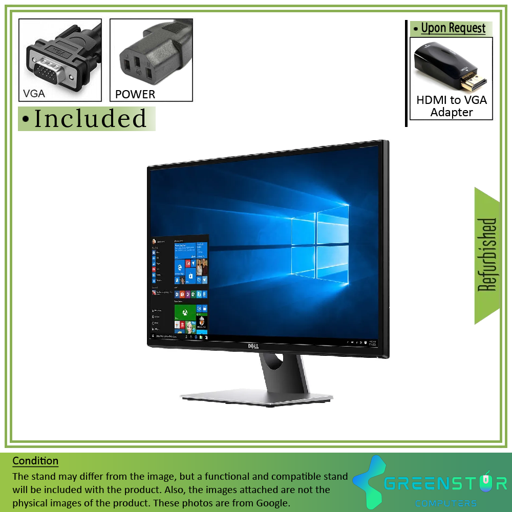Refurbished(Good) - Dell U2713HM 27'' Ultra Widescreen 2560x1440 Flat LED Backlight IPS LCD Monitor : DVI D-Sub | DVI - D | HDMI | Display Port