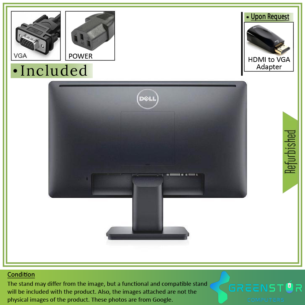 Refurbished(Good) - Dell E2314HF 23" Widescreen 1920x1080 LED Backlit LCD TN Monitor