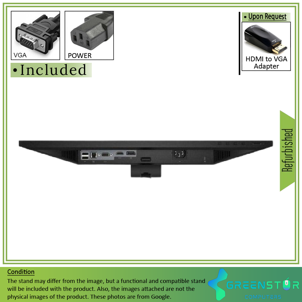 Refurbished(Good) - HP E22 G4 21.5" Widescreen 1920x1080 Full HD LED Backlight IPS LCD Monitor : VGA | HDMI | Displayport