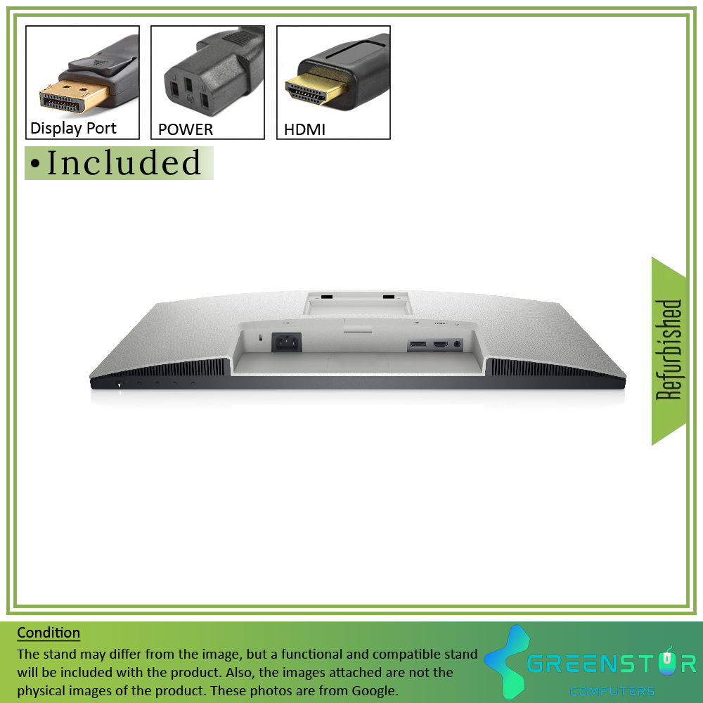 Refurbished(Good) - Dell S2421HS 24'' Widescreen 1920x1080 LED Backlight IPS Monitor : HDMI 1.4 | Display port