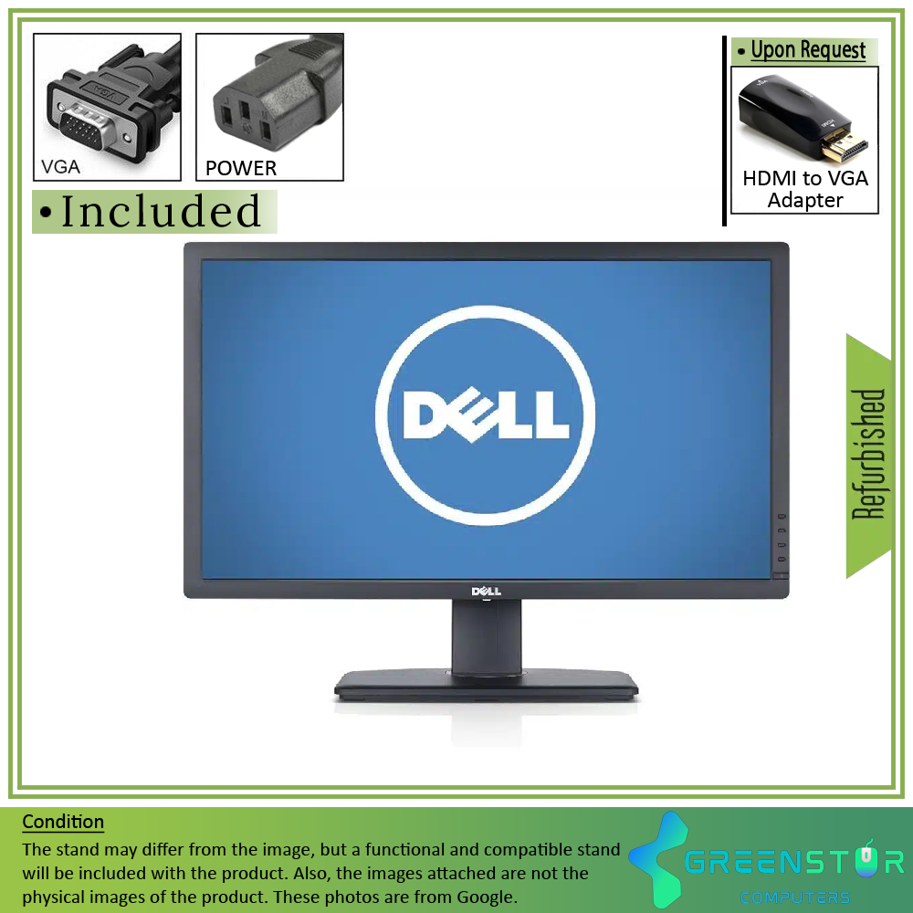 Refurbished(Good) - Dell U2713HM 27'' Ultra Widescreen 2560x1440 Flat LED Backlight IPS LCD Monitor : DVI D-Sub | DVI - D | HDMI | Display Port