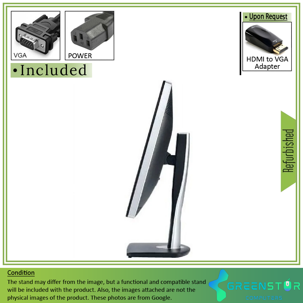 Refurbished(Good) - Dell U2713HM 27'' Ultra Widescreen 2560x1440 Flat LED Backlight IPS LCD Monitor : DVI D-Sub | DVI - D | HDMI | Display Port