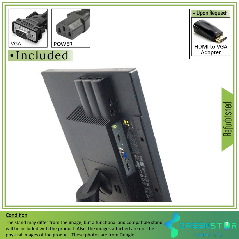 Refurbished(Good) - Lenovo LT2223pwC 22" Widescreen 1920x1080 Full HD LED Backlight TN LCD Monitor : VGA D Sub | HDMI1.4 | Display Port