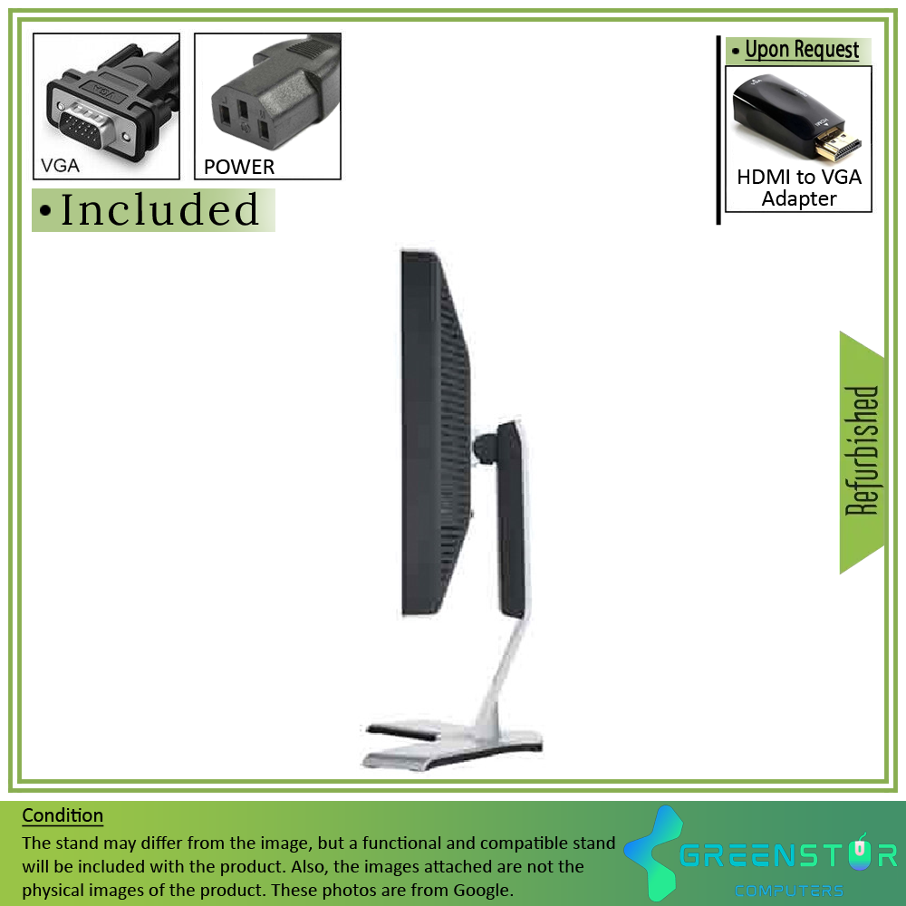Refurbished(Good) - Dell UltraSharp 2007FP 20" Square 1600x1200 HD+ LCD TN Flat Panel Monitor | VGA, DVI