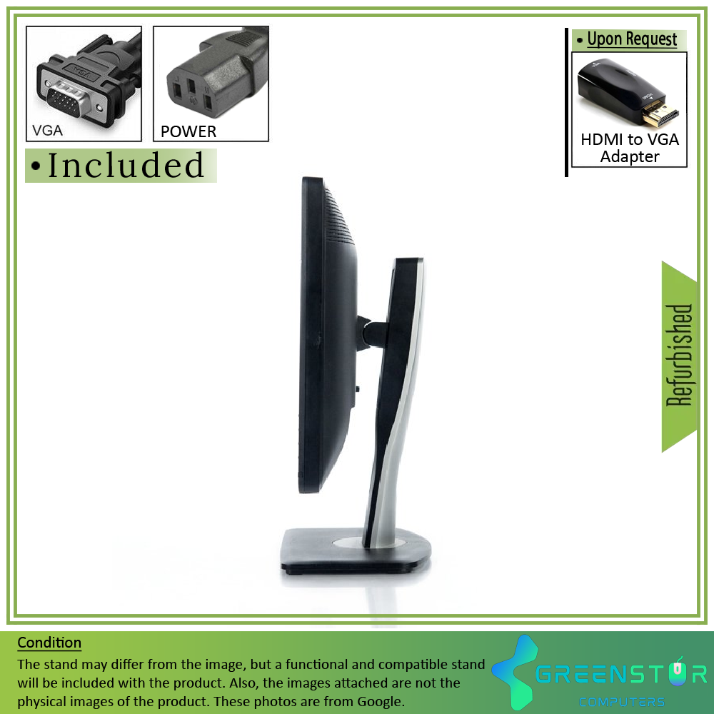 Refurbished(Good) - Refurbished(Good) - Dell Professional P1913S 19" Square 1280x1024 HD+ LED Backlight LCD TN Flat Panel Monitor | VGA, DVI, DisplayPort