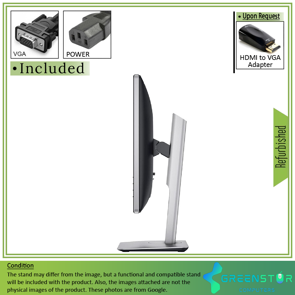 Refurbished(Good) - Dell P2314H 23" Widescreen 1920x1080 FHD LED Backlight IPS LCD Monitor | VGA, DVI, DisplayPort