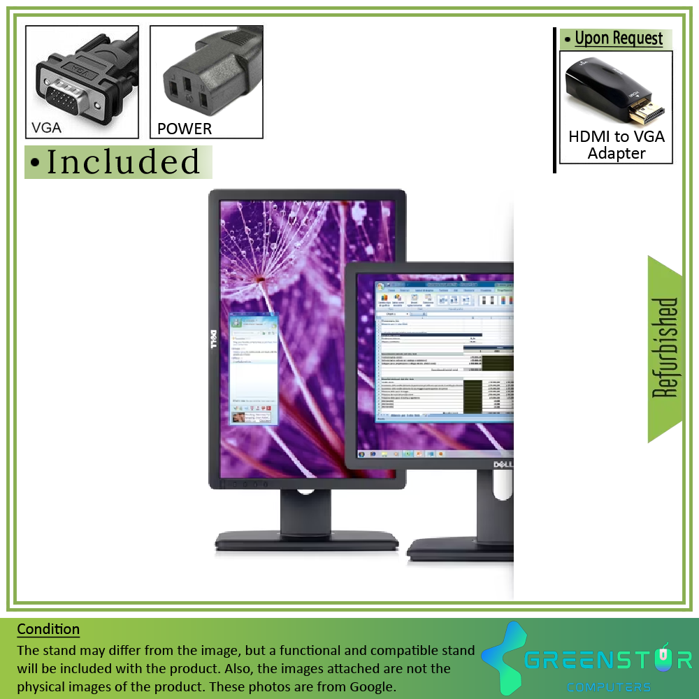 Refurbished(Good) - Refurbished(Good) - Dell Professional P1913S 19" Square 1280x1024 HD+ LED Backlight LCD TN Flat Panel Monitor | VGA, DVI, DisplayPort
