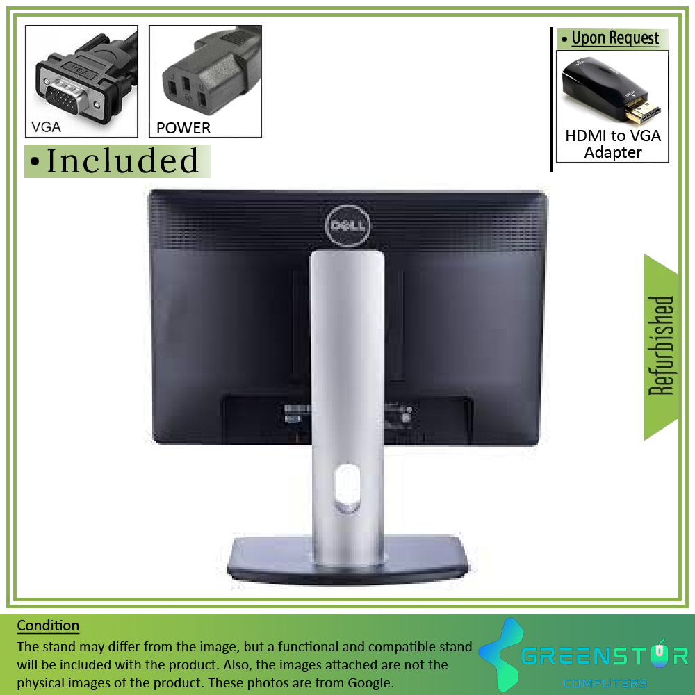 Refurbished(Good) - Refurbished(Good) - Dell Professional P1913S 19" Square 1280x1024 HD+ LED Backlight LCD TN Flat Panel Monitor | VGA, DVI, DisplayPort