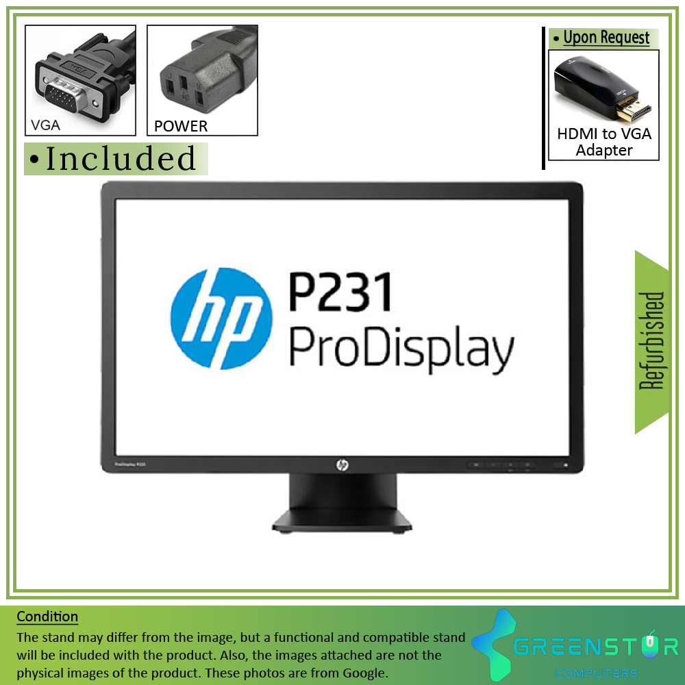 Refurbished(Good) - HP P231 ProDisplay 23