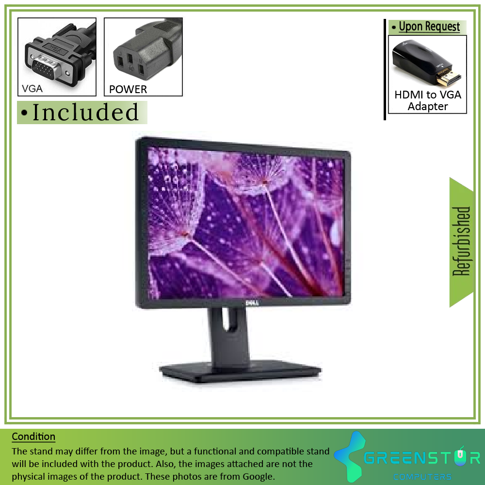 Refurbished(Good) - Refurbished(Good) - Dell Professional P1913S 19" Square 1280x1024 HD+ LED Backlight LCD TN Flat Panel Monitor | VGA, DVI, DisplayPort