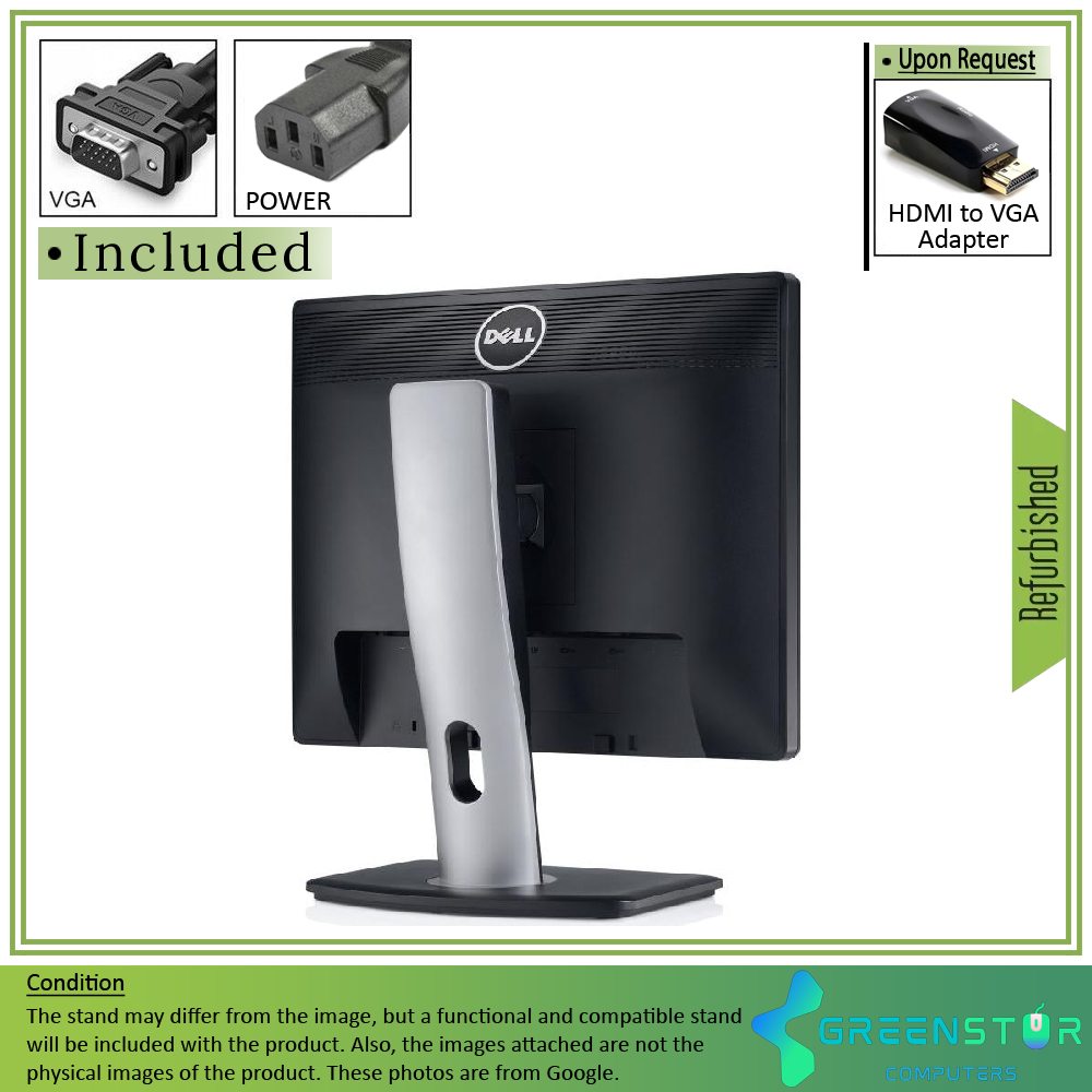 Refurbished(Good) - Refurbished(Good) - Dell Professional P1913S 19" Square 1280x1024 HD+ LED Backlight LCD TN Flat Panel Monitor | VGA, DVI, DisplayPort