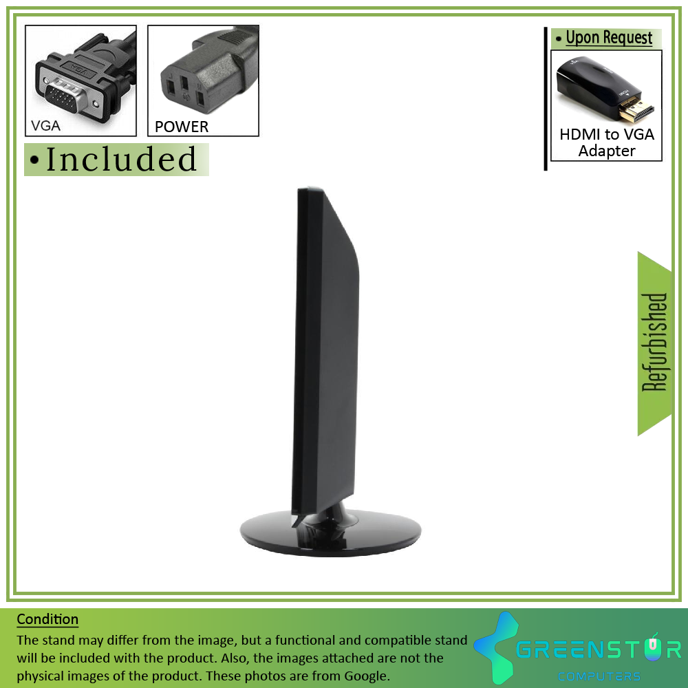 Refurbished(Good) - Samsung SyncMaster 953BW 19" Widescreen 1440x900 HD+ LED Backlight LCD TN Panel Monitor | VGA, DVI