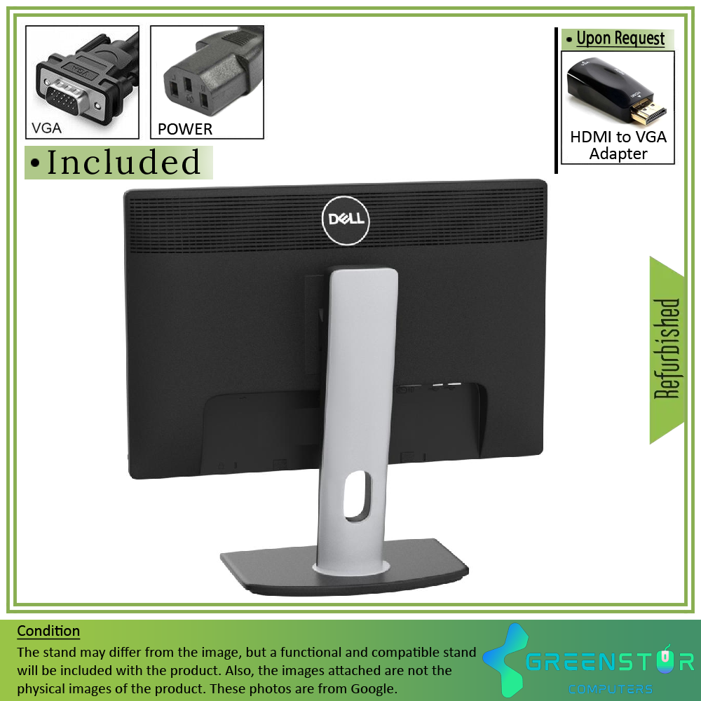 Refurbished(Good) - Dell Professional P2213 22''Widescreen 1680x1050 HD LED Backlight LCD TN Monitor | VGA, DVI, DisplayPort