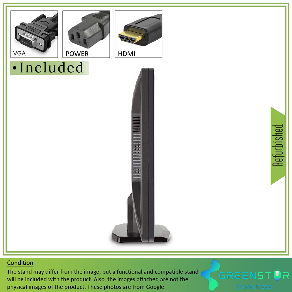 Refurbished(Good) - ViewSonic VX2703MH-LED 27" Widescreen 1920x1080 FHD LED Backlight LCD TN Panel Monitor | VGA, DVI, HDMI Standard