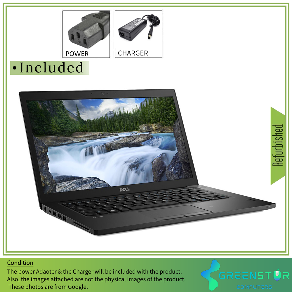 Refurbished(Good) - Dell Latitude 7490 Intel I5-8TH GEN Dual Core 3.4Ghz 14" FHD Windows 11 Laptop | 16GB RAM | 256GB SSD