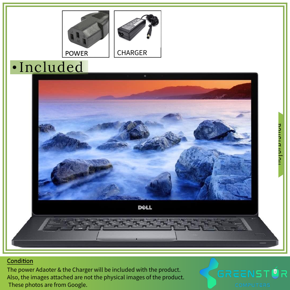 Refurbished(Good) - Dell Latitude 7480 14' 1920x1080 FHD Laptop | Intel Core i5 6th Gen - i5-6300U - 3Ghz | 256GB SSD | 8GB RAM | Windows 10 Pro