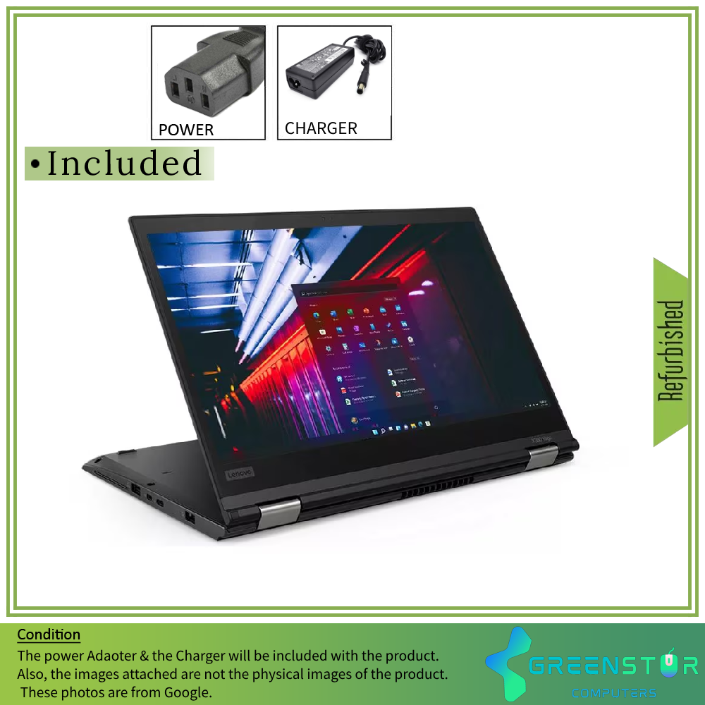 Refurbished(Good) - Lenovo Thinkpad X380 Yoga Intel Core i5-8350U 13.3" FHD Touch Windows 11 Pro Laptop | 8 GB RAM | 256GB SSD