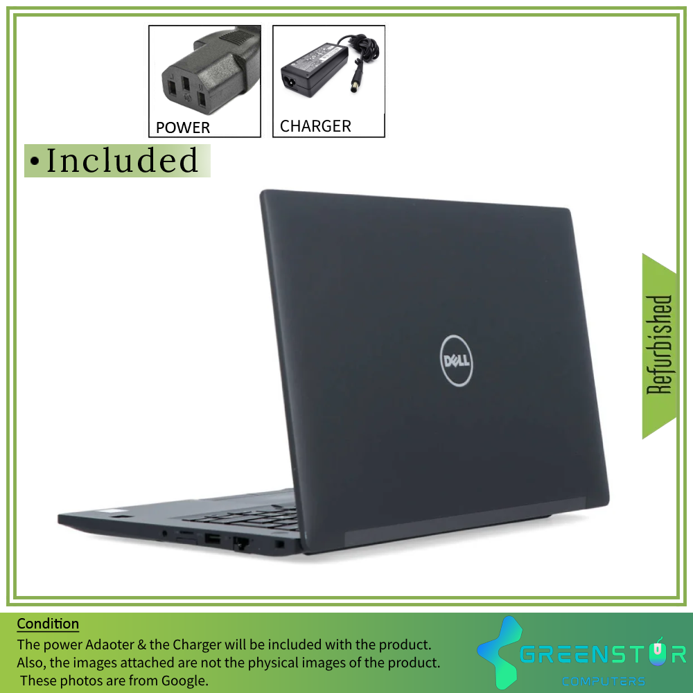 Refurbished(Good) - Dell Latitude 7480 14' 1920x1080 FHD Laptop | Intel Core i5 6th Gen - i5-6300U - 3Ghz | 256GB SSD | 8GB RAM | Windows 10 Pro