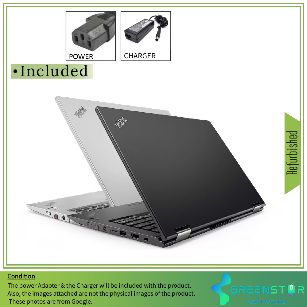 Refurbished(Good) - Lenovo Thinkpad X380 Yoga Intel Core i5-8350U 13.3" FHD Touch Windows 11 Pro Laptop | 8 GB RAM | 256GB SSD