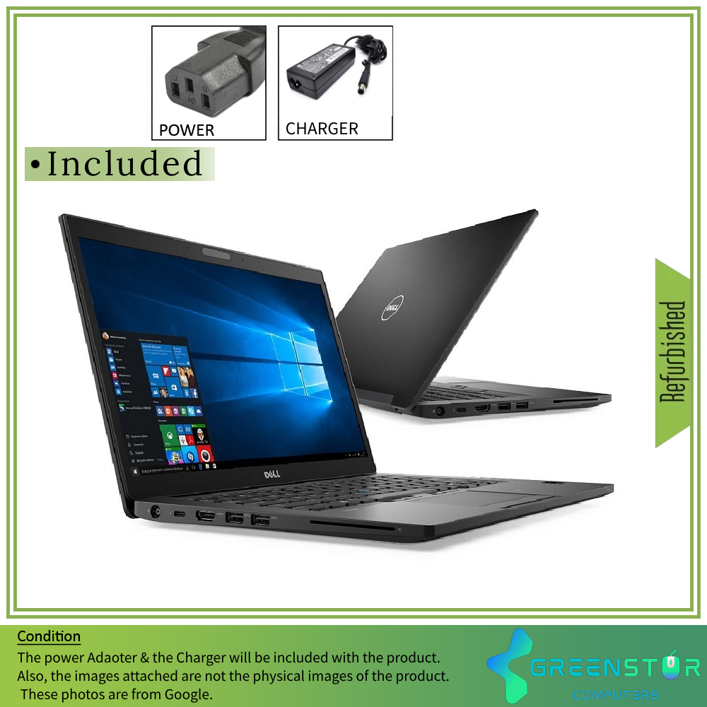 Refurbished(Good) - Dell Latitude 7480 14' 1920x1080 FHD Laptop | Intel Core i5 6th Gen - i5-6300U - 3Ghz | 256 GB SSD | 16 GB RAM | Windows 10 Pro