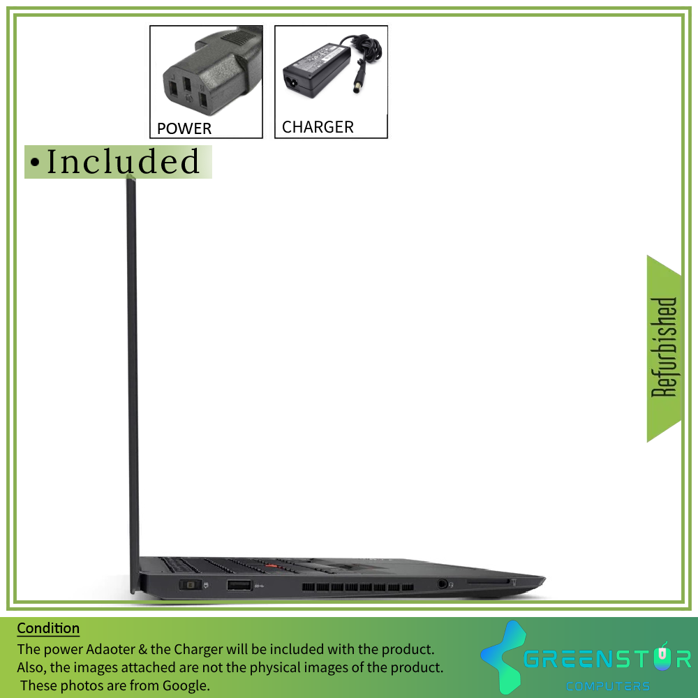 Refurbished(Good) - Lenovo ThinkPad T470s 14" 1920x1080 FHD LED Backlit IPS Laptop | Intel Core i5-6th Gen | 12GB RAM | 256GB | Windows 10