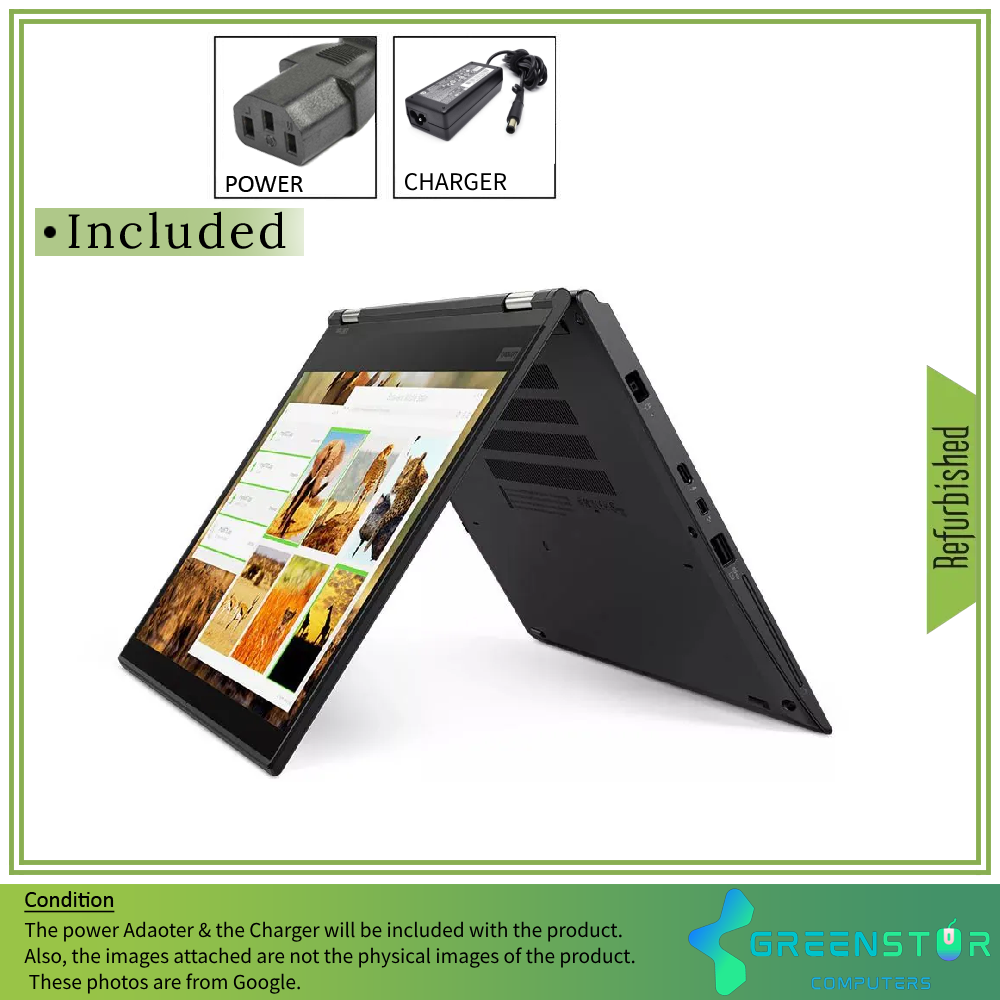 Refurbished(Good) - Lenovo Thinkpad X380 Yoga Intel Core i5-8350U 13.3" FHD Touch Windows 11 Pro Laptop | 8 GB RAM | 256GB SSD