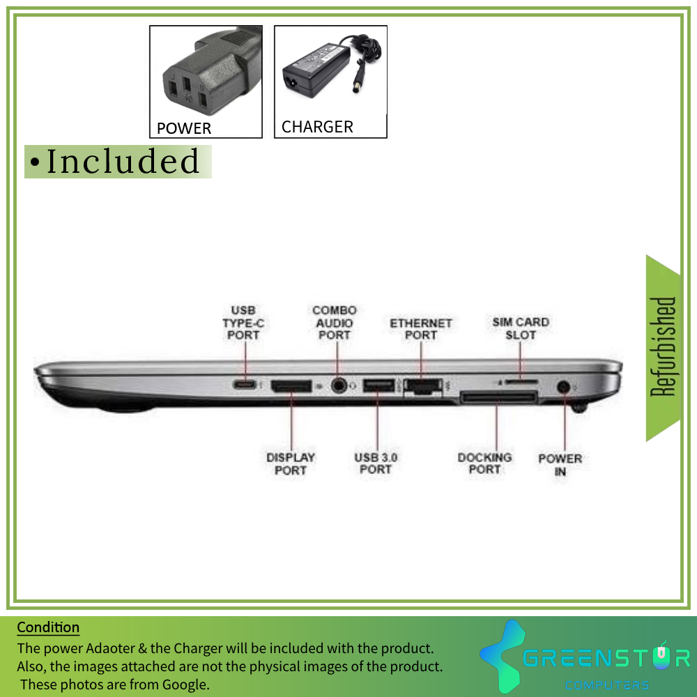 Refurbished(Good) - HP EliteBook 840 G3 14" 1920x1080 FHD LED Backlight IPS Laptop | Intel Core i5-6th Gen 6300U | 12GB RAM | 256GB SSD | Windows 10 Pro