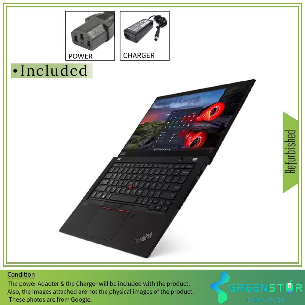 Refurbished(Good) - Lenovo ThinkPad X13 Gen 1 13.3" 1920x1080 FHD IPS Laptop | Intel Core i7-10610U | 16GB RAM | 512GB SSD | WIN 11