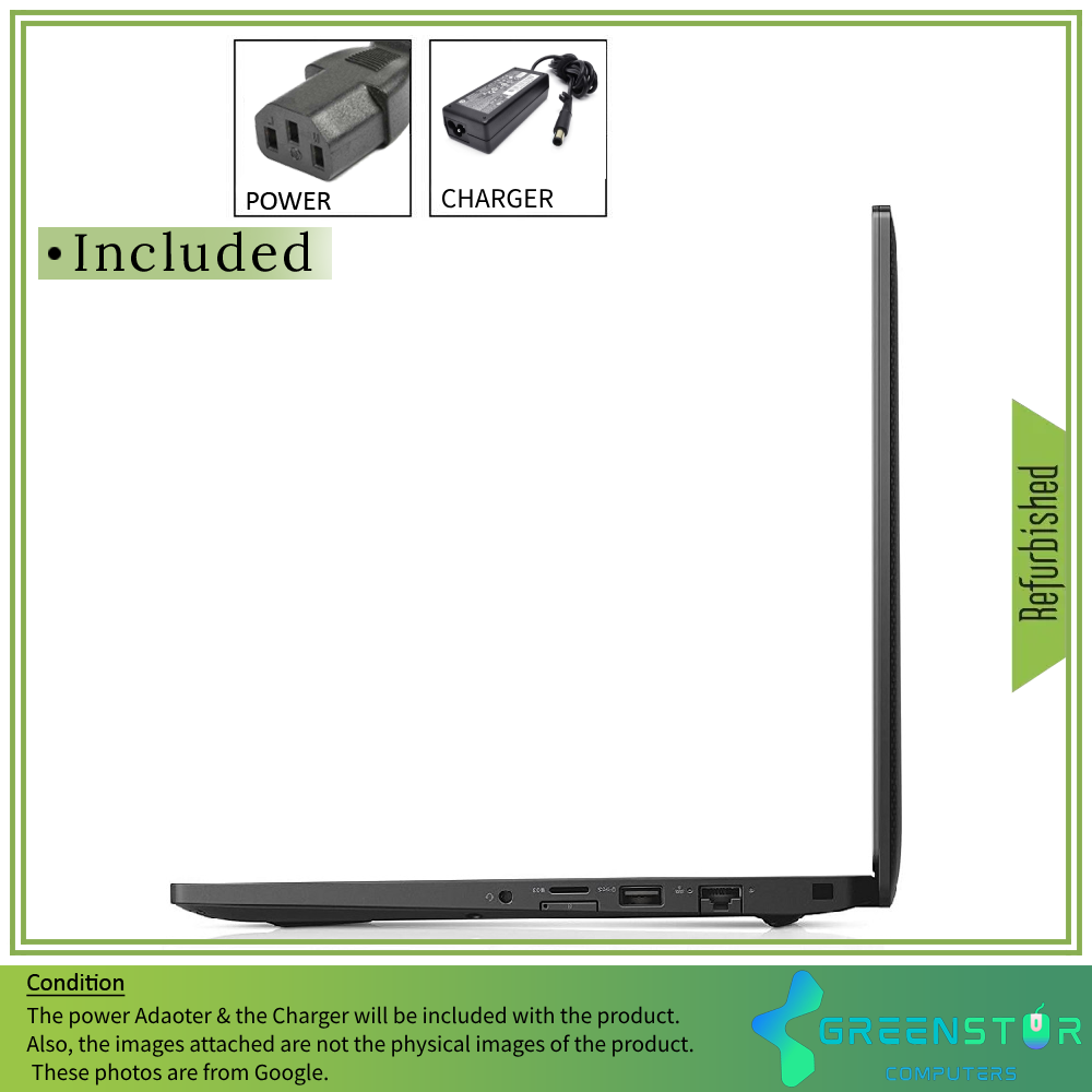 Refurbished(Good) - Dell Latitude 7480 14' 1920x1080 FHD Laptop | Intel Core i5 6th Gen - i5-6300U - 3Ghz | 256GB SSD | 8GB RAM | Windows 10 Pro