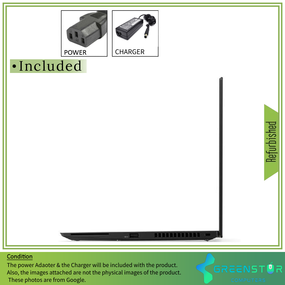 Lenovo ThinkPad T480s 14" 1920x1080 FHD LED Backlit IPS Laptop | Intel Core i5-8th Gen | 8GB RAM | 256 GB NVME