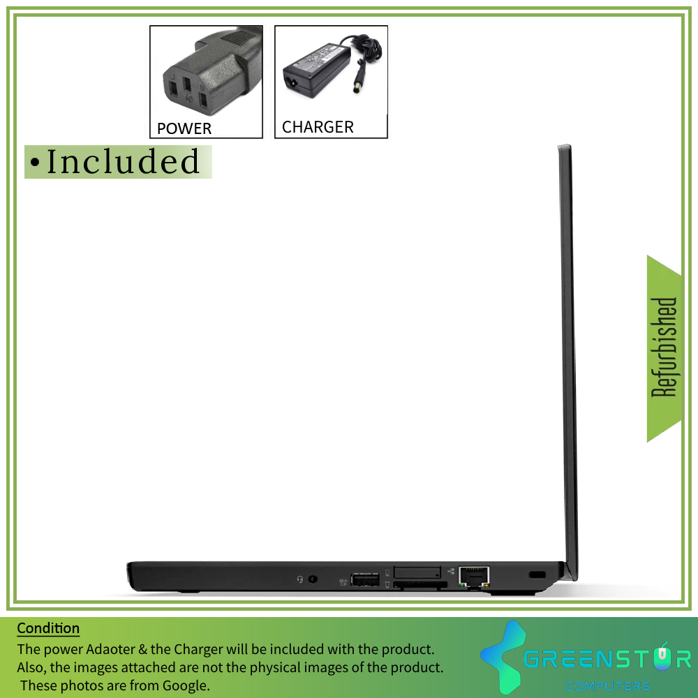 Refurbished(Good) - Lenovo ThinkPad X270 12.5" | Intel Core i5 6th Gen 6300U | @2.4GHz | 8GB RAM | 256GB SSD | Intel HD Graphics 620 | Windows 10 Pro