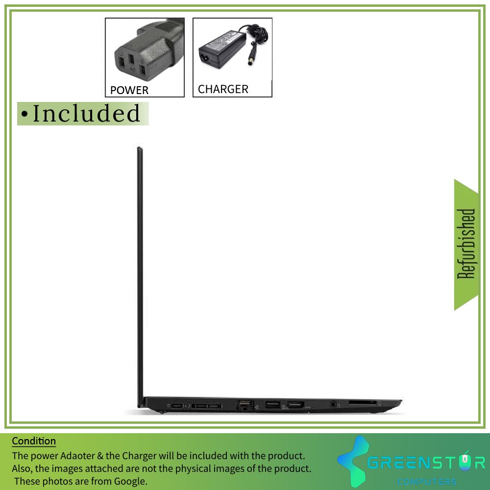 Lenovo ThinkPad T480s 14" 1920x1080 FHD LED Backlit IPS Laptop | Intel Core i5-8th Gen | 8GB RAM | 256 GB NVME