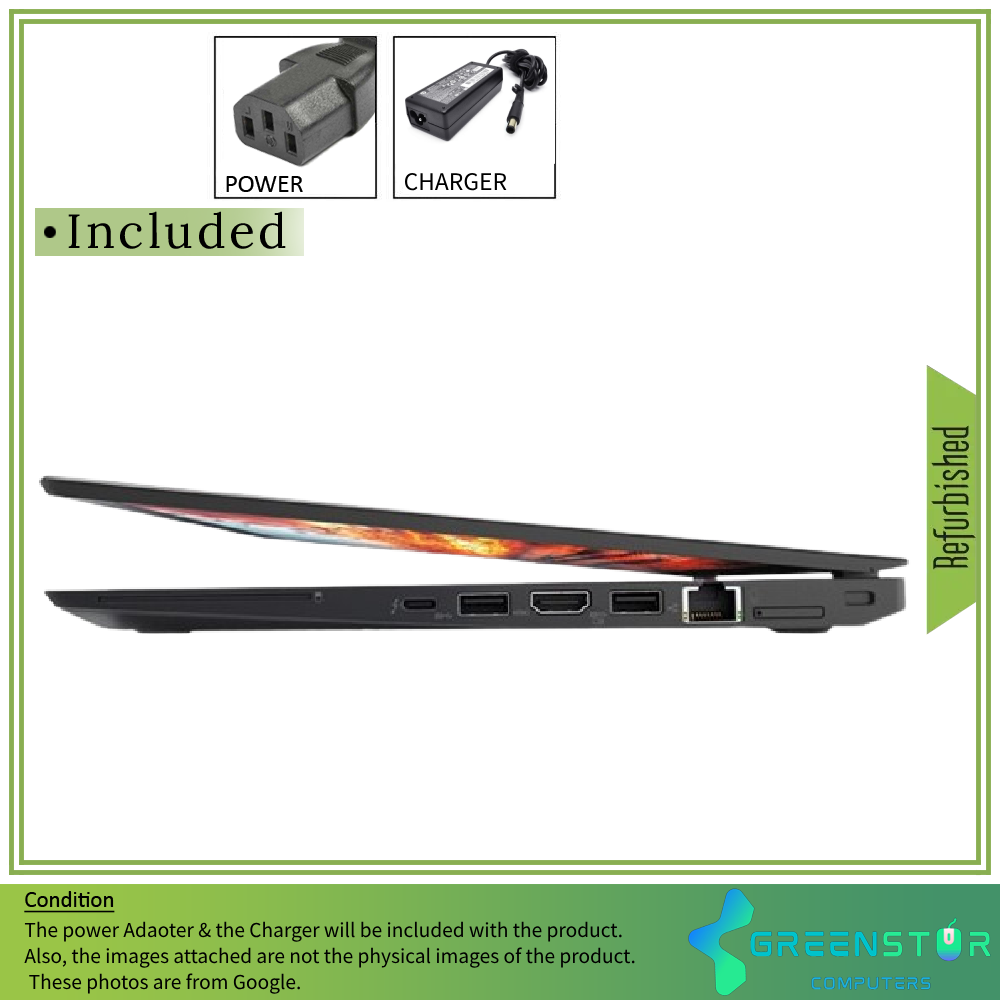 Refurbished(Good) - Lenovo ThinkPad T470s 14" 1920 x 1080 FHD IPS Laptop | Intel Core i7-6600U | 12GB RAM