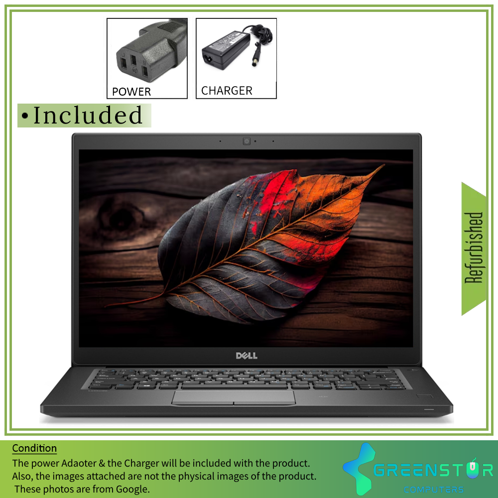 Refurbished(Good) - Dell Latitude 7490 Intel I5-8TH GEN Dual Core 3.4Ghz 14" FHD Windows 11 Laptop | 16GB RAM | 256GB SSD