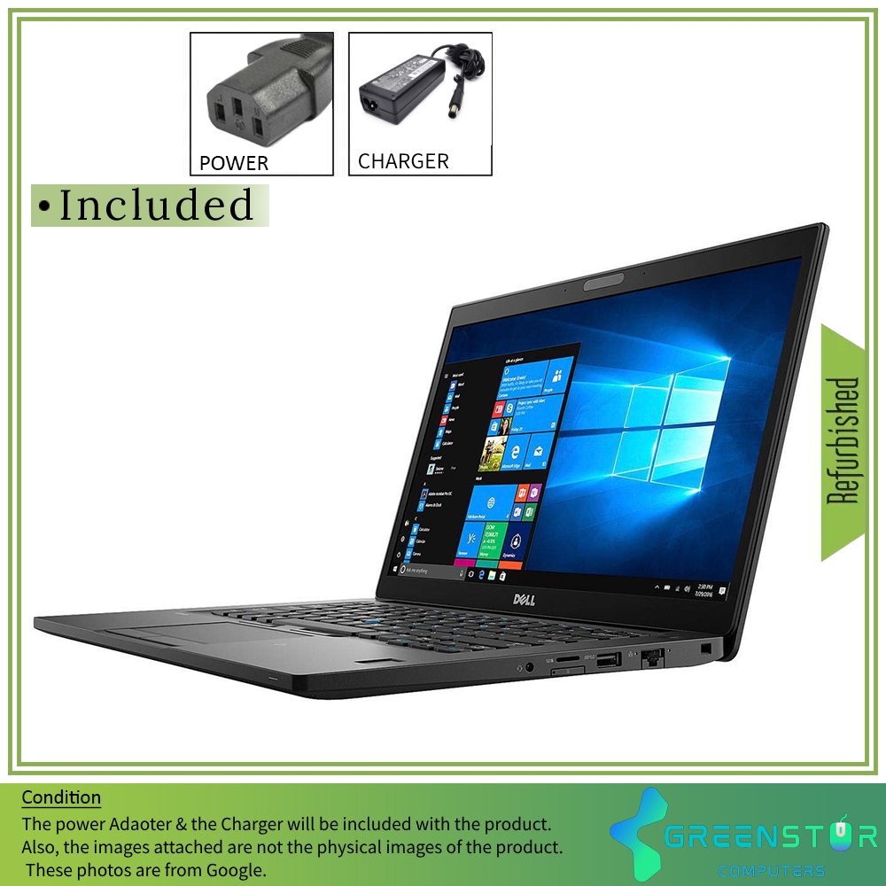 Refurbished(Good) - Dell Latitude 7490 Intel I5-8TH GEN Dual Core 3.4Ghz 14" FHD Windows 11 Laptop | 16GB RAM | 256GB SSD