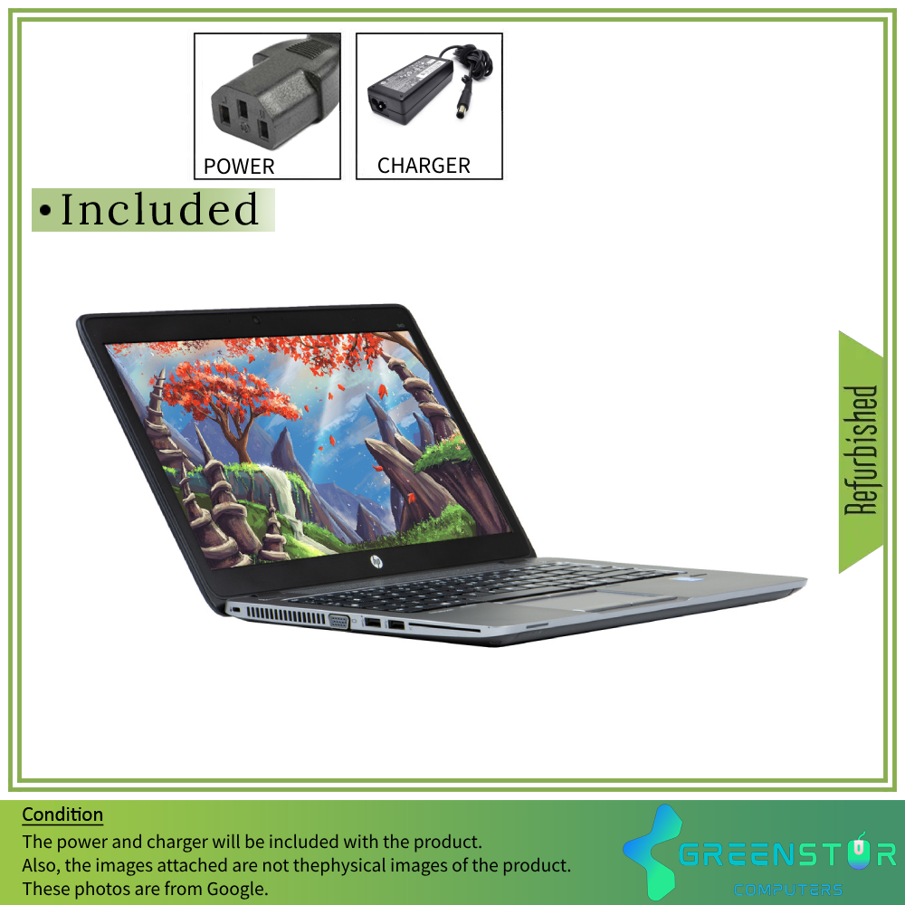 Refurbished(Good) - HP EliteBook 840 G1 14" 1920x1080 FHD Laptop | Intel Core i5-4310U | @ 2.00 GHz | 8GB DDR3 | 128GB SSD