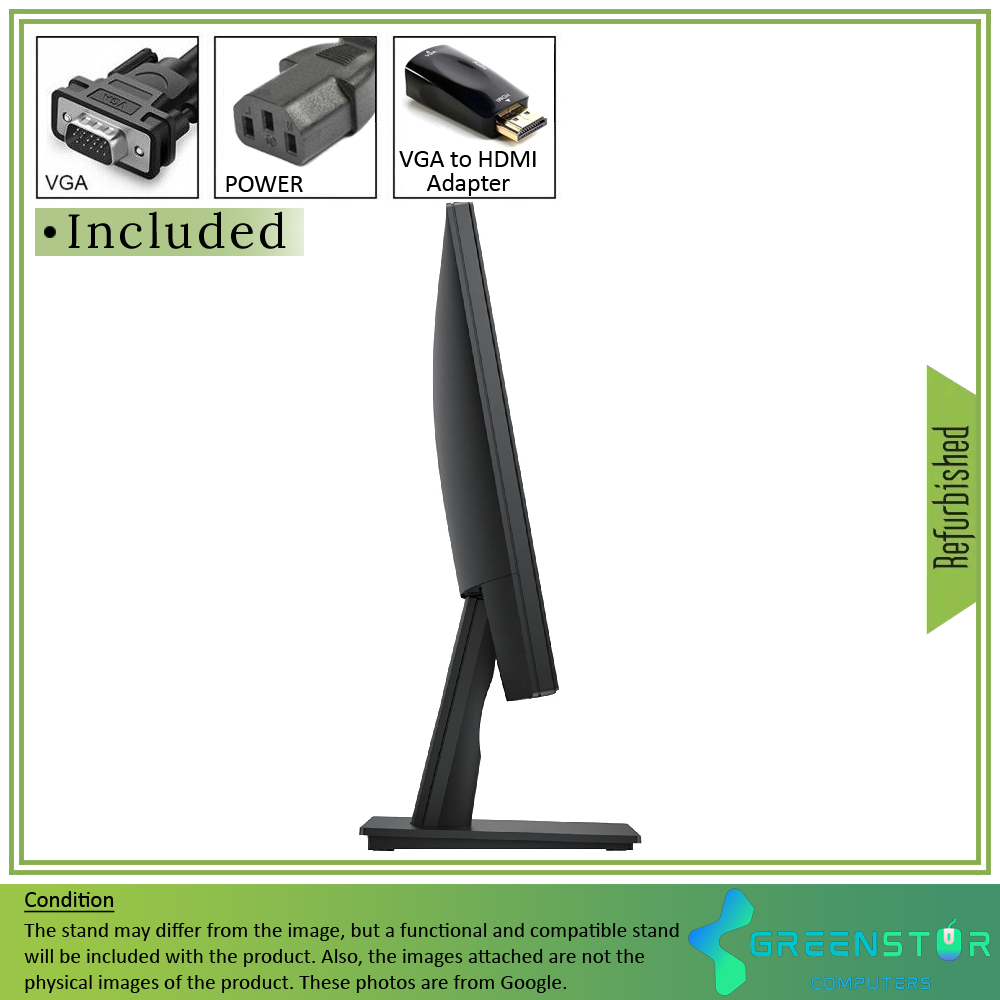 Refurbished(Good) - Dell E2216H 22" Widescreen 1920x1080 Full HD LED-Lit LCD Monitor