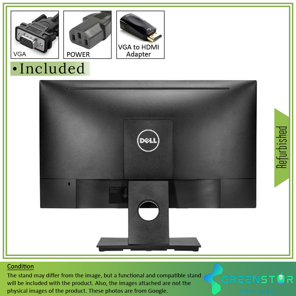 Refurbished(Good) - DELL E2318H 23" Widescreen 1920x1080 Full HD LED Backlit TN Panel Monitor
