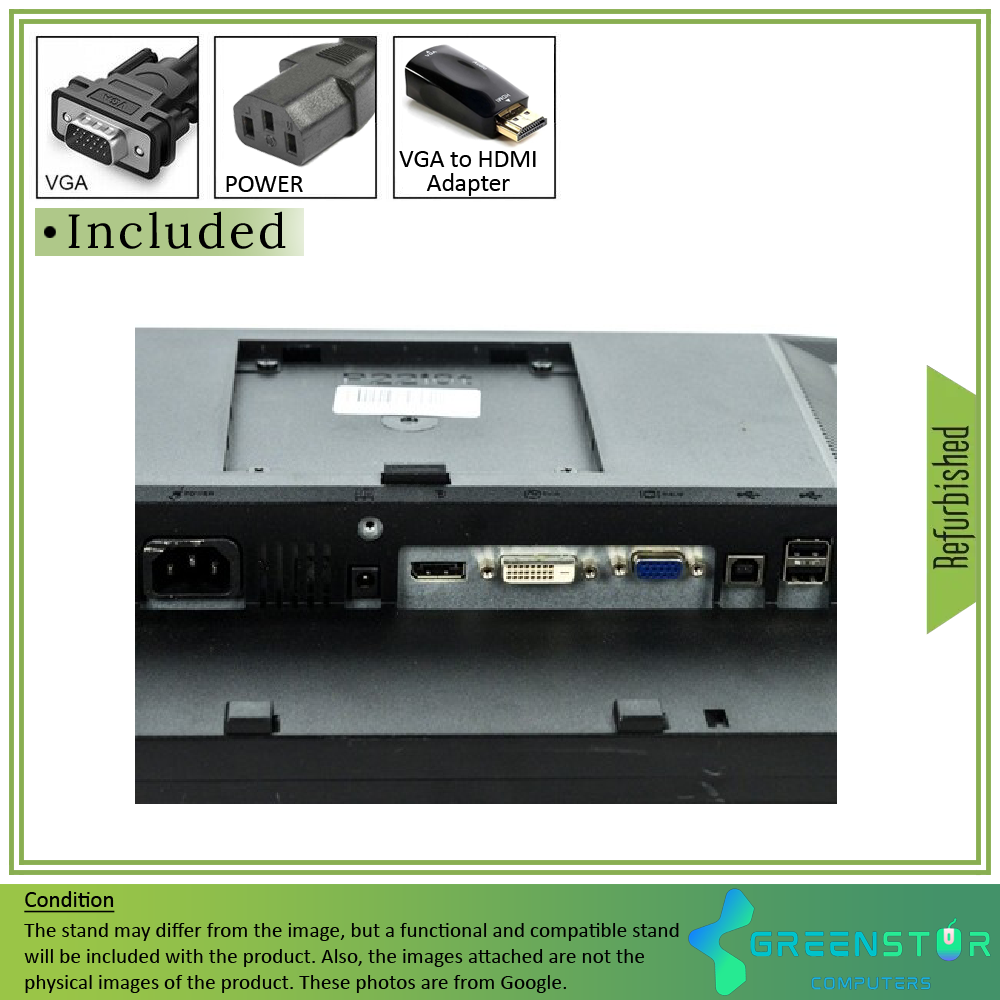 Refurbished(Good) - Dell Professional P2210 22-inch 1680 X 1050 HD Widescreen Flat Panel LCD Monitor