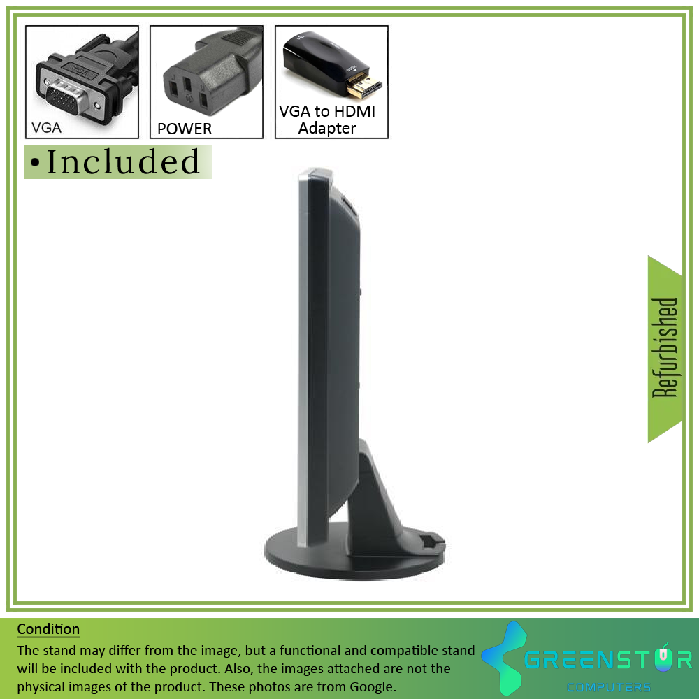 Refurbished(Good) - HP L1906 19" Square 1280x1024 HD+ LCD TN Flat Panel Monitor | VGA