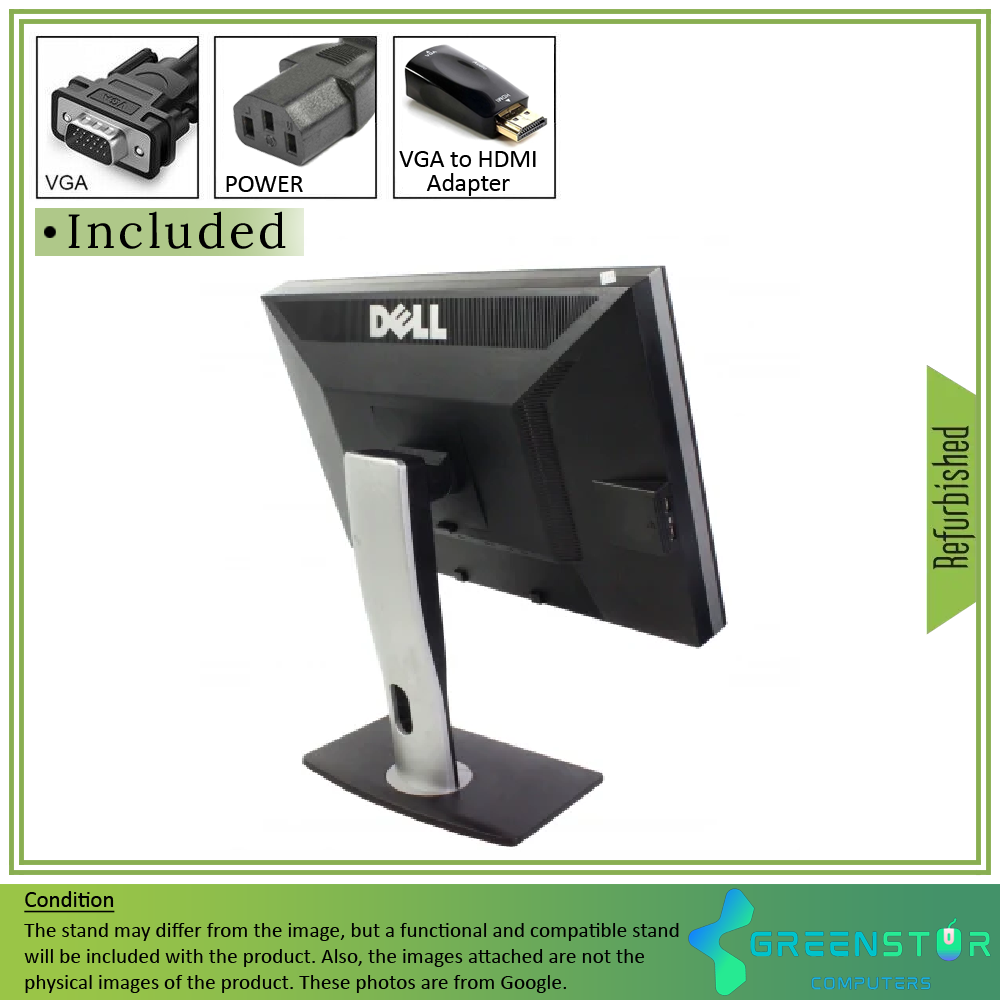 Refurbished(Good) - Dell E2209WC 22" 1680x1050 WideScreen LCD Flat Panel Monitor