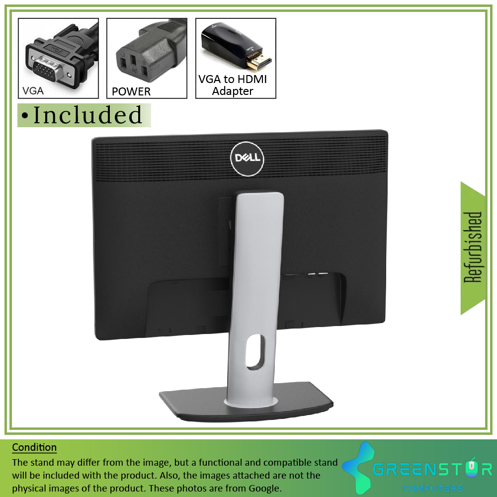 Refurbished(Good)/ B Grade - Dell Professional P2213 22'' Widescreen 1680x1050 HD+ LED-Backlight LCD Monitor | VGA, DVI, DisplayPort