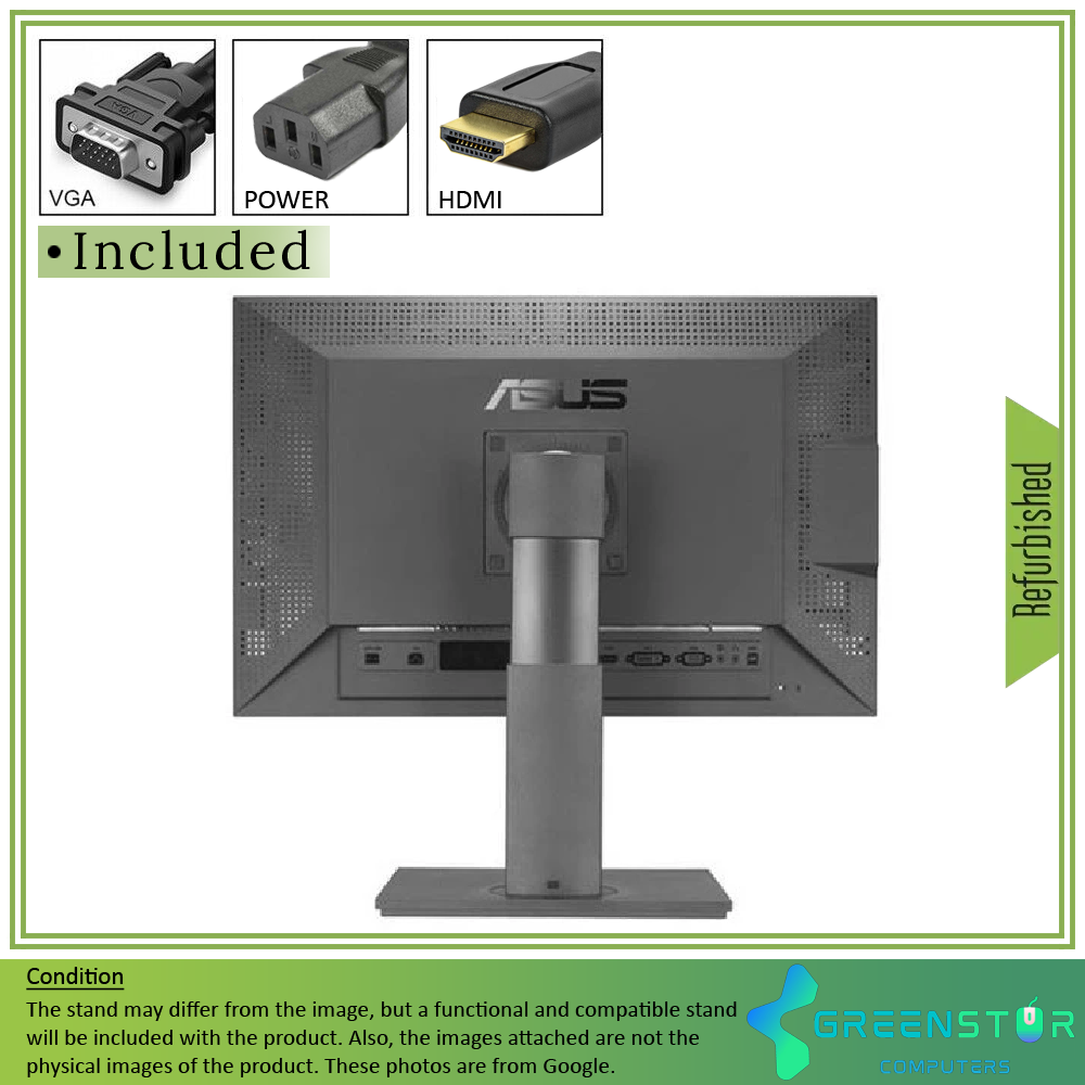 Refurbished(Good) - ASUS ProArt Display PA248Q 24.1" 1920x1200 Adaptive-Sync IPS LCD Monitor