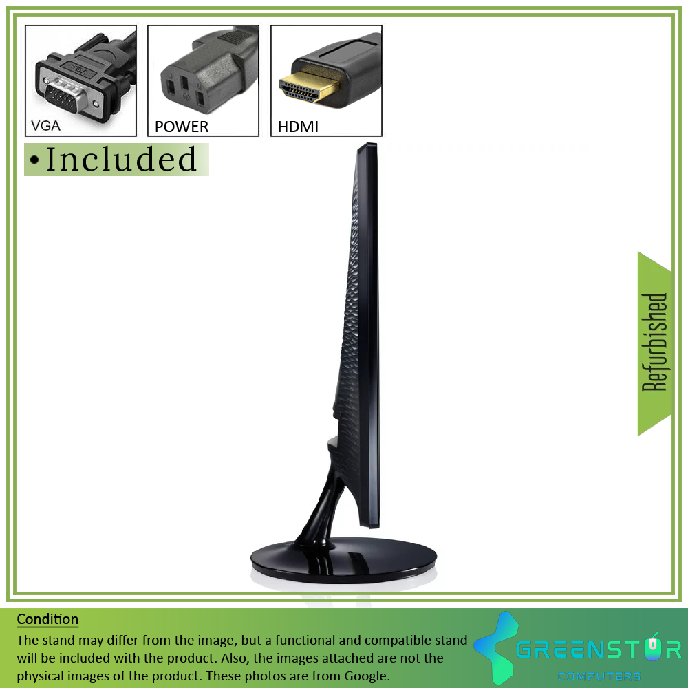 Refurbished(Good) - Samsung SD300 Series S22D300 22" Widescreen 1920x1080 FHD LED Backlit TN Monitor