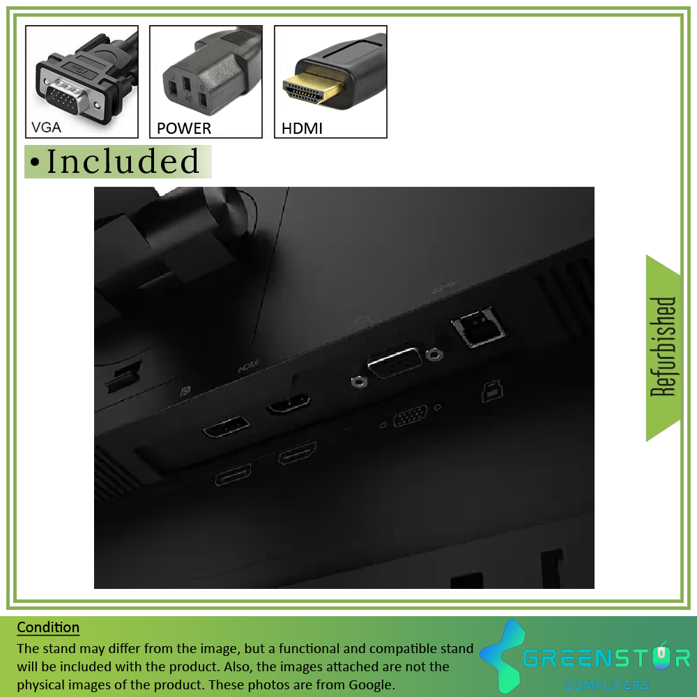 Refurbished(Good) - Lenovo ThinkVision T22v-10 21.5" Widescreen 1920x1080 FHD LED Backlight LCD IPS VOIP Monitor
