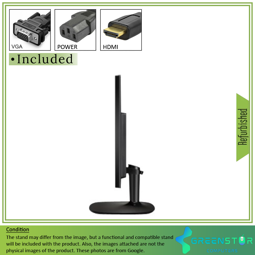 Refurbished(Good) - LG 24M35H-B 24" Widescreen 1920x1080 FHD LED Backlit LCD Monitor